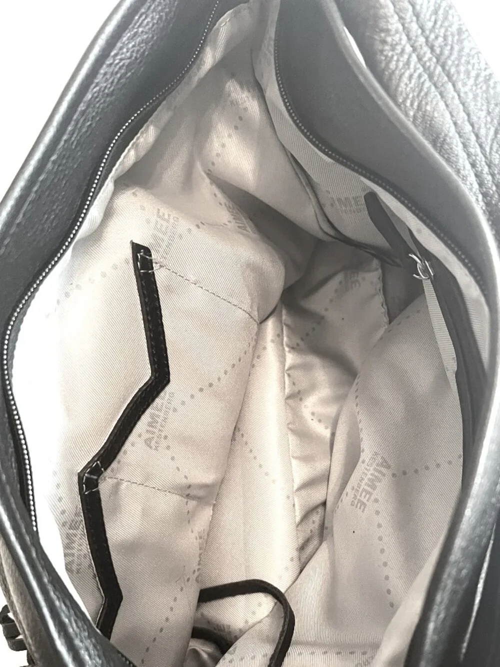 AIMEE KESTENBERG Large Black Fringed Leather Hobo NWT + Dustbag